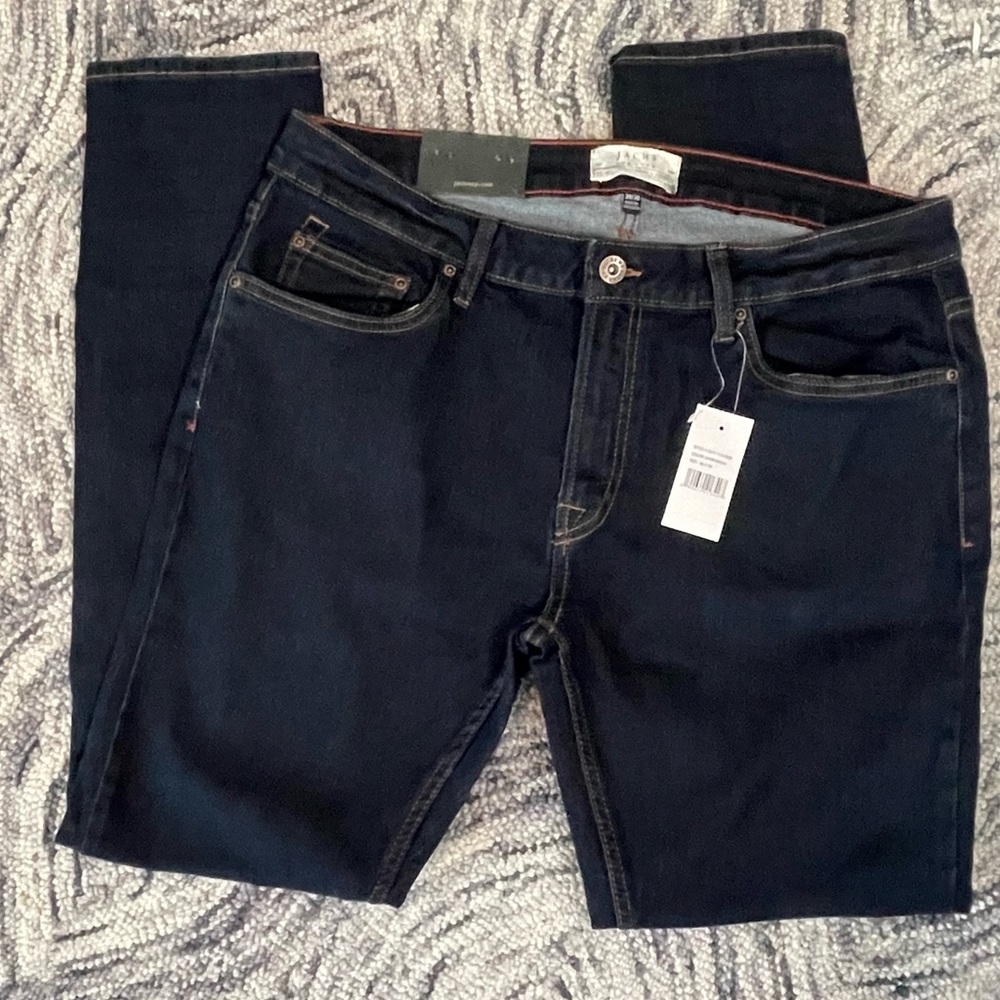 NWT Jachs Dark wash slim fit jeans 34 x 30